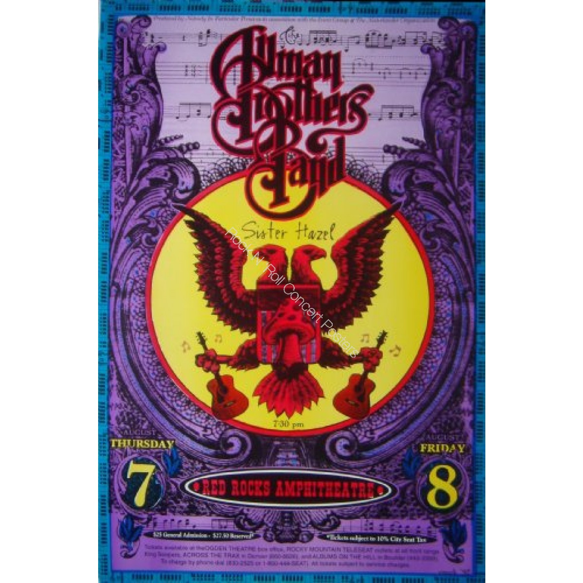 Allman Brothers Red Rocks 8/7-8/97 by Emek
