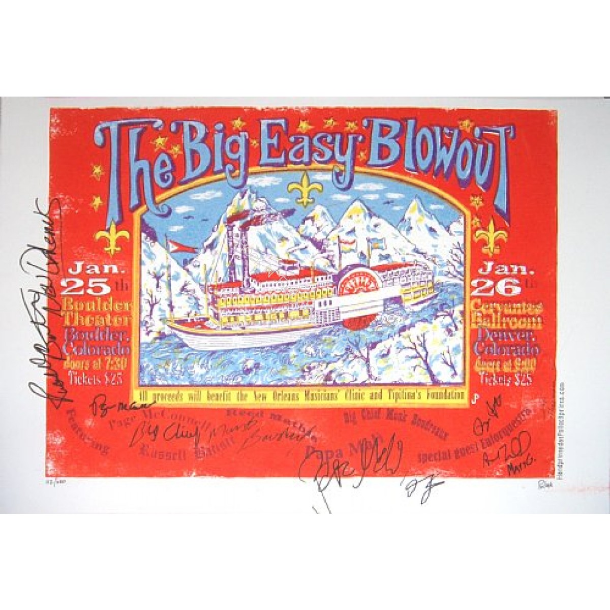 Big Easy Blow Out Benefit Concert  By Pollock