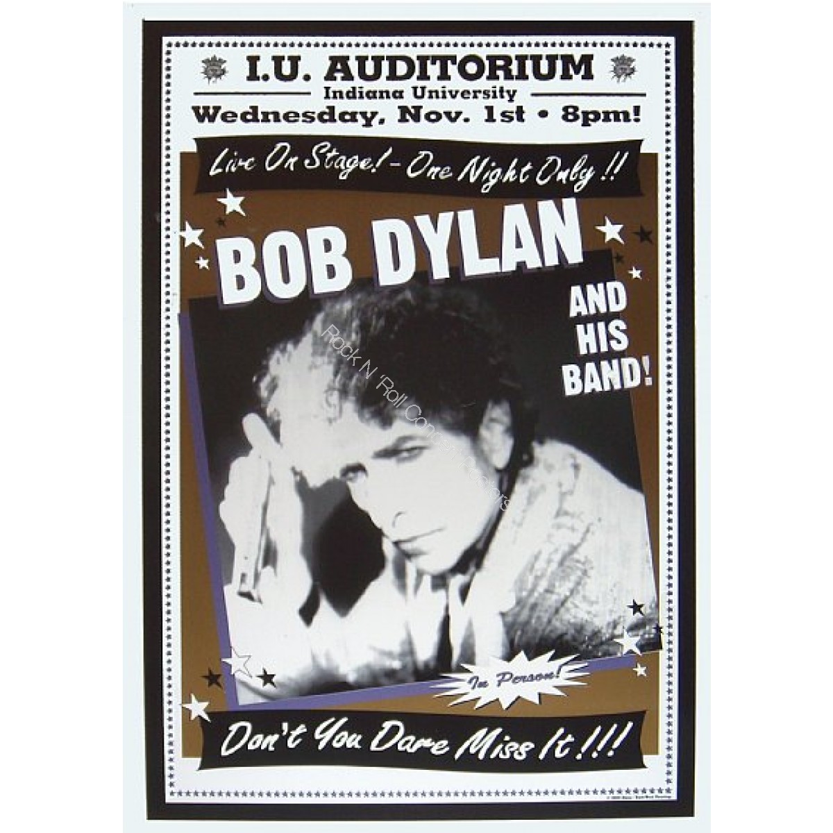 Bob Dylan  @ IU Auditorium Indiana University