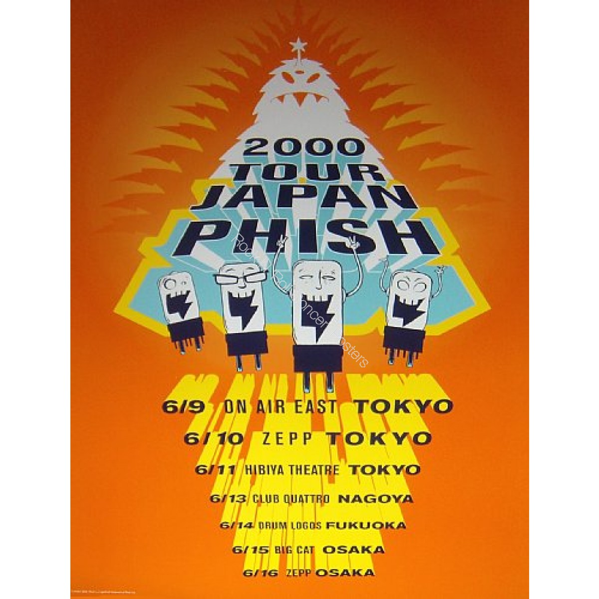 Phish Tour of Japan 2000  "Tube Amps"