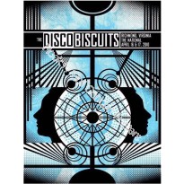 Disco Biscuits @ The National Richmond VA. April 16th& 17th 2010 Official Poster By Status Serigraph