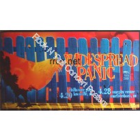 Widespread Panic Knoxville, Murfreesboro Tennessee 4/20,28/01 Officail Poster Signed & Numbered