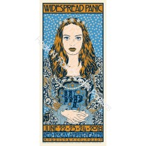 Widespread Panic Red Rocks Amphitheater Colorado June 22-24th 2018 LE Screen Print Poster By Chuck Sperry
