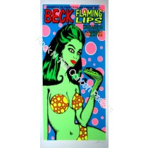 Beck & The Flaming Lips Ogden Theatre Denver 11/18/02 S/N Poster