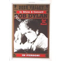 Bob Dylan & His Band Deer Valley, Park City Utah 2002 Limited Edition Poster