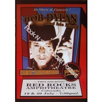 Bob Dylan + My Morning Jacket Red Rocks 2007 Official limited Edition Print of 200