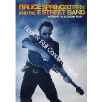 Bruce Springsteen Working On A Dream Tour Poster Original 1st printing 2009