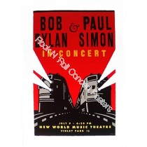 Bob Dylan & Paul Simon The World Music Theatre Tinley Park Illinois 1999 Limited Edition Poster Edition of 200