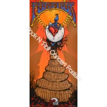 Furthur Red Rocks 9/30/11 Official Poster Hand Numbered 1st edition of 250