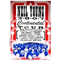 Neil Young North American Tour 2007 Poster by Hatch Show Print #A