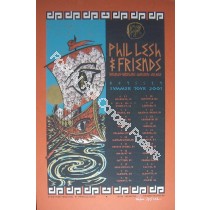 Phil Lesh & Friends Summer Tour 2001 Official Limited Edition Silk Screen Poster S/N edition of 600