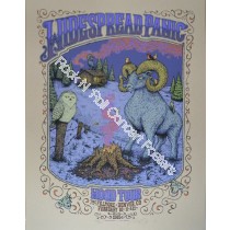 Widespread Panic Denver Fillmore "Wood Tour" 2012 Official Limited Edition Poster By Marq Spusta