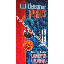 Widespread Panic Larkspur Colorado 8/18-19/01 August 18th & 19th 2001 Rare S/N Poster