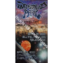Widespread Panic Raleigh, Charlotte North Carolina 4/21/01 Limited Edition Poster