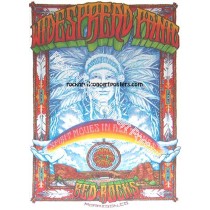 Widespread Panic @ Red Rocks June 22-24th 2001 Official Concert Poster 1st edition