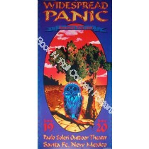 Widespread Panic Santa Fe New Mexico 6/19-20/ 2001 Official Limited Edition 1st Edition Poster