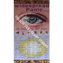 Widespread Panic Summer Tour 2001 Official 1st Edition Poster
