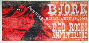 Bjork Red Rocks Amplitheatre 8/18/03