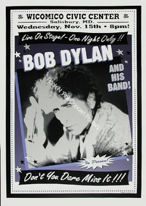 Bob Dylan & His Band Wicomico Civic Center