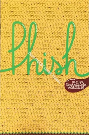 Phish Klipsch Music Center Deer Creek Noblesville Indiana 2012 Official Poster 