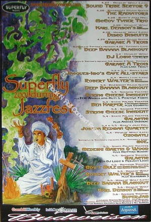 New Orleans Jazz festival night time line up's '01