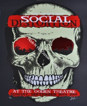 Social Distortion @ The Ogden Theatre Denver  9/30/01