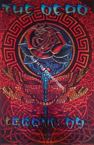 The Dead Spring Tour 2009 Lenticular Poster Version B By Michael Everett 1st Edition