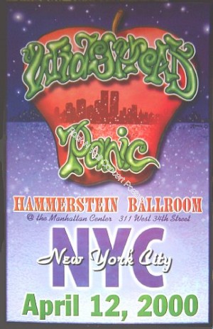 Widespead Panic @ The Hammerstein Ballroom 4/12/00